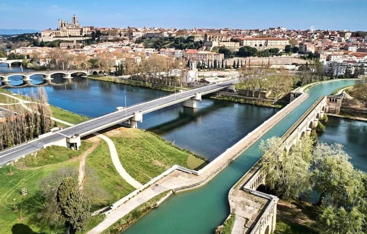 Le Boldieu- Duplex Beziers -Allee Paul Riquet- Wifi- Tv Connecte エクステリア 写真